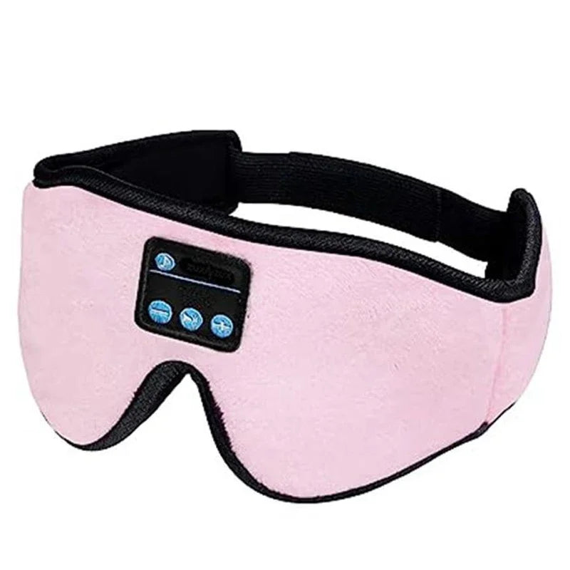 3D Bluetooth Eye Mask Headphones with HD Speakers for Sleep & Travel